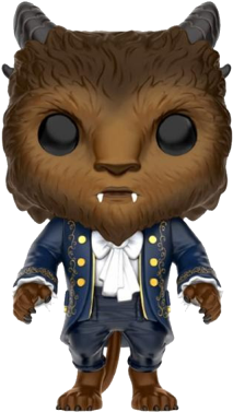 Vinyl Beauty And The Beast Movie - Beast - Pop! Vinyl Figure (400x400), Png Download