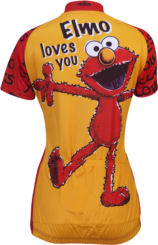 Elmo Cycling Jersey - Cycling Jersey Street (709x1024), Png Download