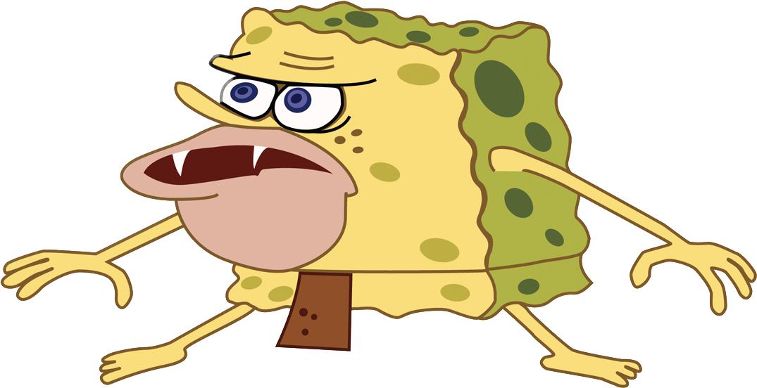 Download HD Caveman Spongebob Caveman Spongebob No Background Download HD Caveman Spongebob Caveman Spongebob No Background