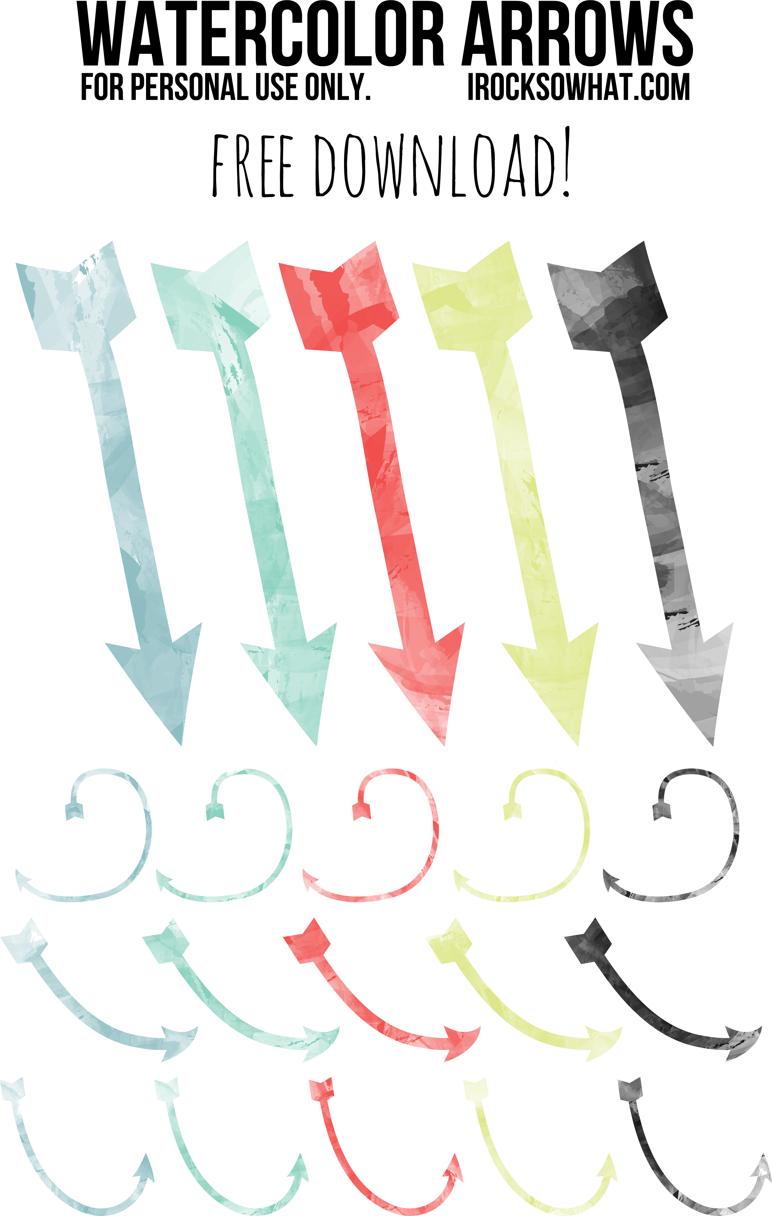 C O Png Ideas Tatuajes Pinterest - Free Watercolour Arrows (2511x3955), Png Download