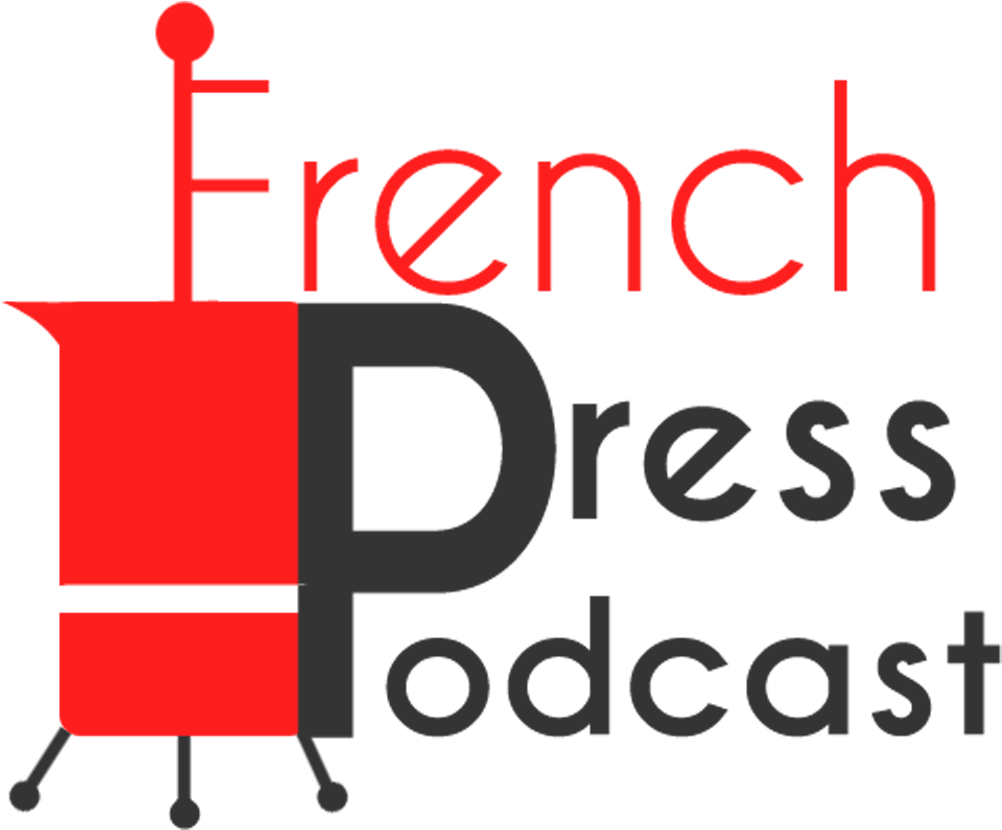 French Press Podcast Logo - Game (1108x988), Png Download