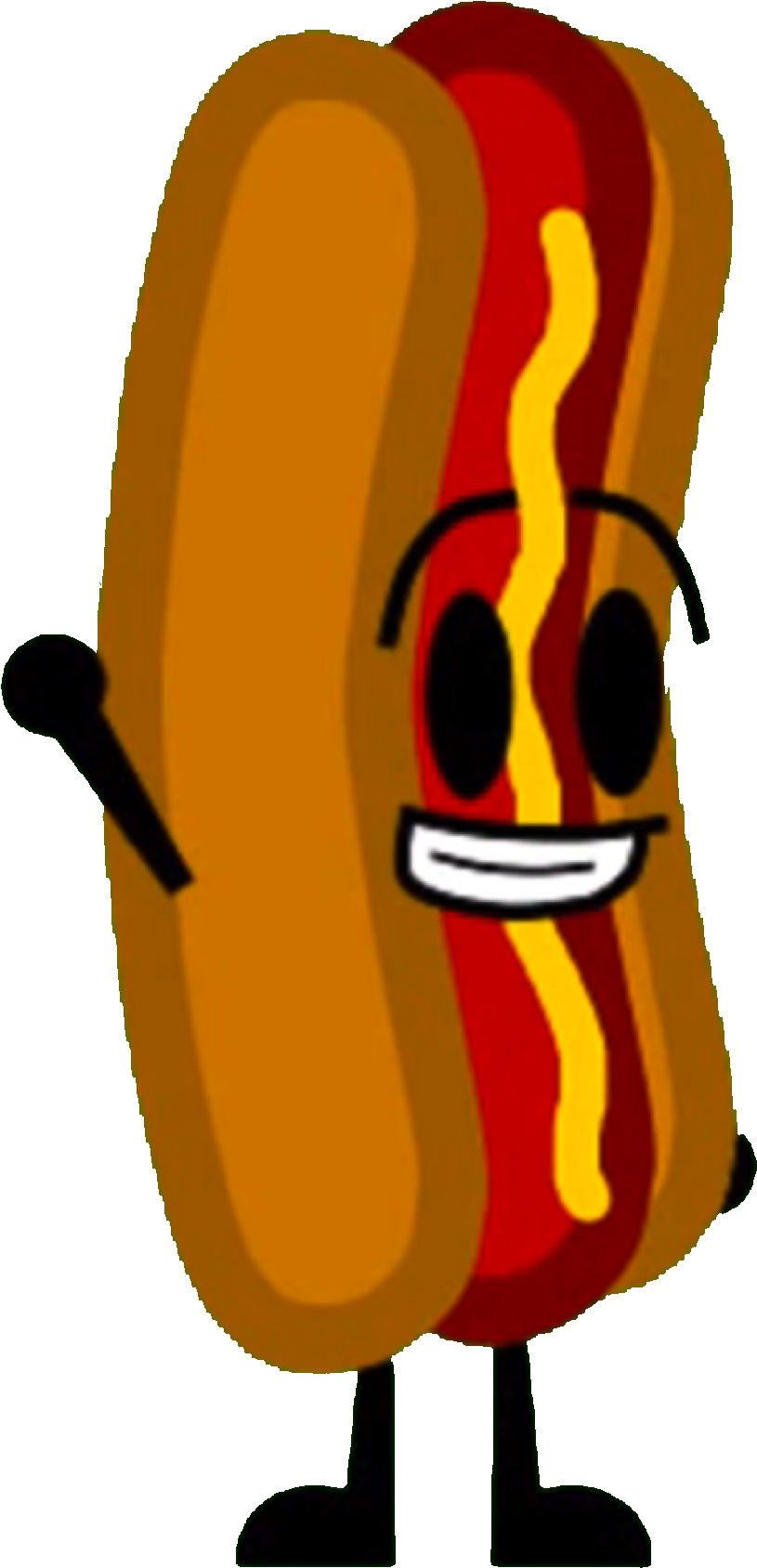 Hot Dog - Brawl Of The Objects Hot Dog (1024x1773), Png Download