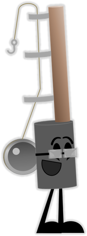 Fishing Rod - Kitchen Utensil (317x778), Png Download