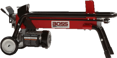 Electric Log Splitters - Boss Industrial Es7t20 Electric Log Splitter 7 Ton (436x324), Png Download