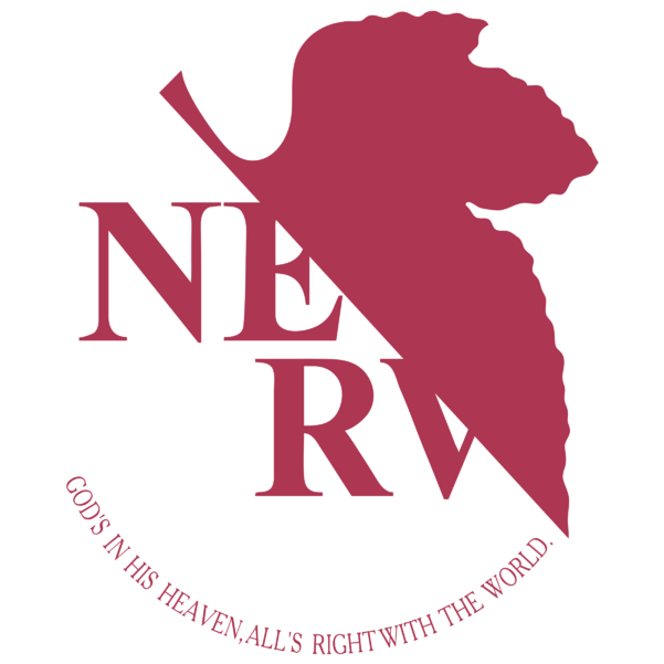 Neon Genesis Evangelion Logo Png Transparent & Svg - Evangelion Nerv Logo (800x600), Png Download