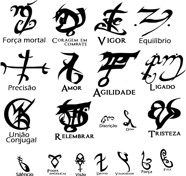 Treze Para Meia Noite - Os Instrumentos Mortais Simbolo (640x610), Png Download