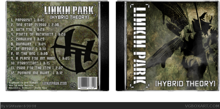 Hybrid Theory Box Art Cover - Linkin Park Hybrid Theory (700x371), Png Download
