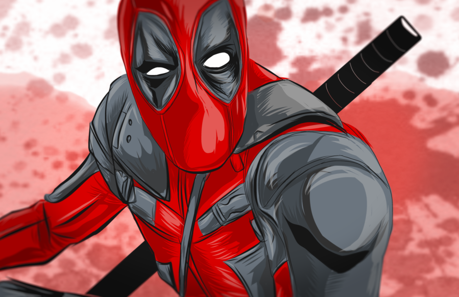 Deadpool (899x582), Png Download