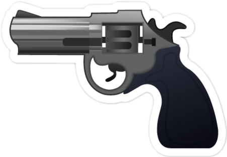 Report Abuse - Emojis De Whatsapp Pistola (451x312), Png Download