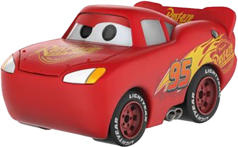 Vinyl Cars - Lightning Mcqueen Funko Pop (541x541), Png Download