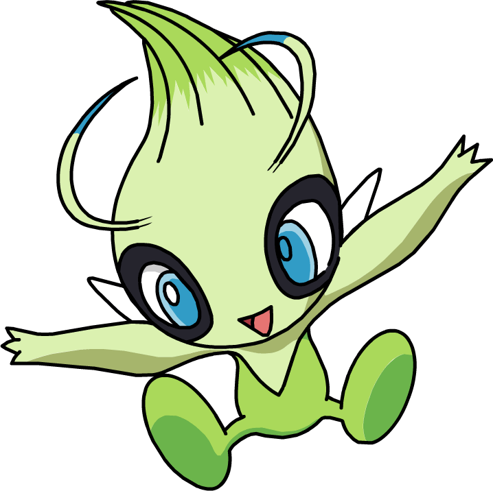 Celebi - Pokemon Celebi (718x716), Png Download