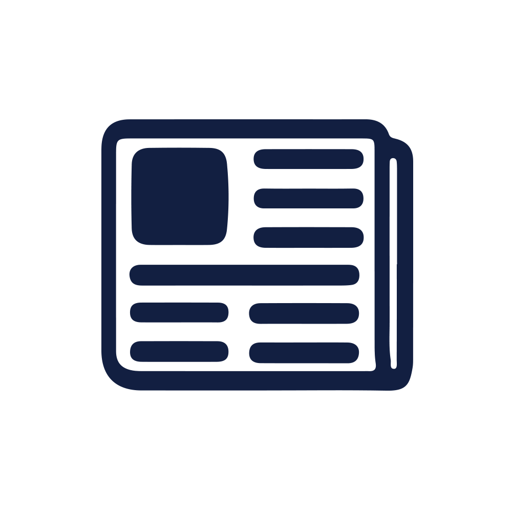 News Icon Png Transparent (1000x1000), Png Download