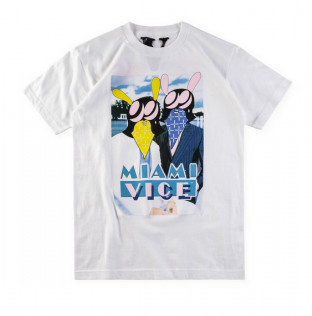 Vlone Life Asap Miami Vice T-shirt - T-shirt (600x315), Png Download