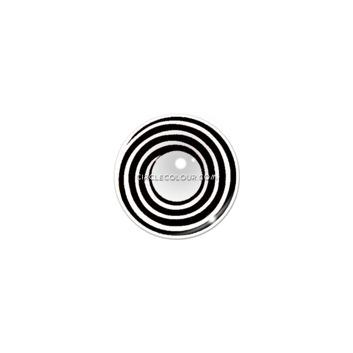 Rinnegan Black-white Cosplay Colored Contacts Lens - Circle (720x720), Png Download