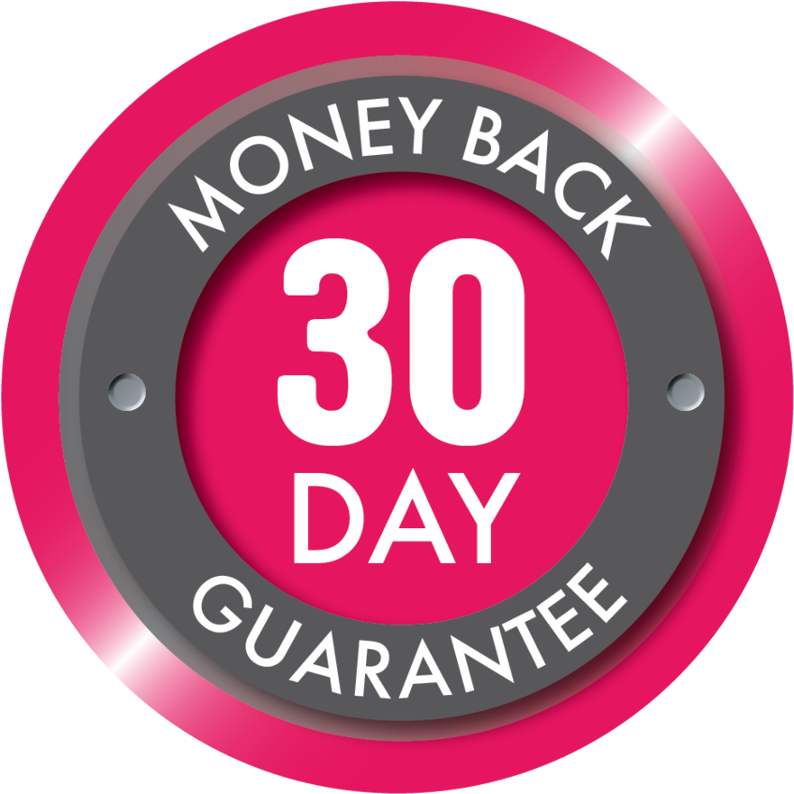 30 Day Money Back Membership-02 - Money Back Guarantee (1000x970), Png Download
