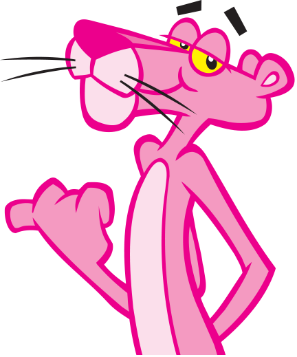 Owens Corning Pink Panther Logo Png (432x519), Png Download