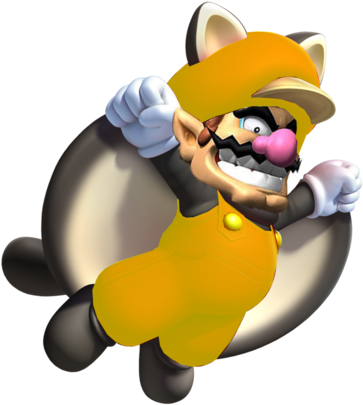 Flying Squirrel Wario - Mario U Characters (480x480), Png Download