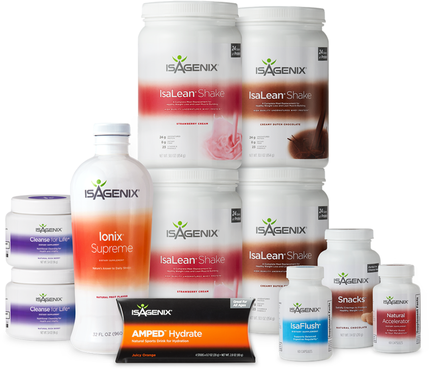 30-day Weight Loss And Cleanse System - Isagenix 30 Day Cleanse (1000x750), Png Download