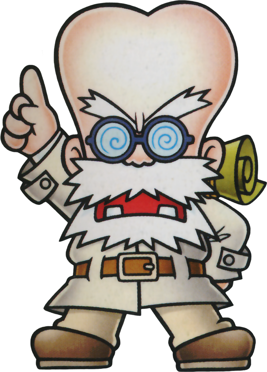 Japanese Wario Land 4 Website, Dr - Dr Arewo Stein (861x1200), Png Download