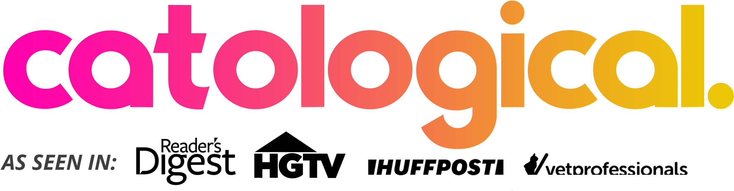 Catological Logo - Circle (2580x683), Png Download