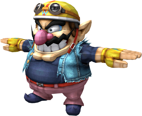 Download Zip Archive - Super Smash Bros Brawl Wario (750x650), Png Download