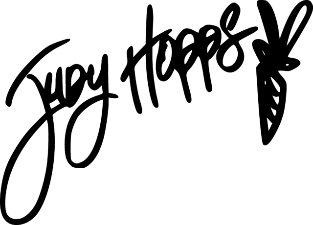 Judyhopps Signature - Wiki (640x460), Png Download