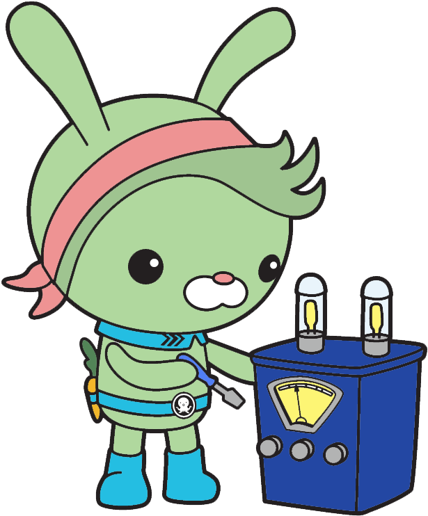 Jellyfish Octanaut Clip Art - Octonauts Clipart (632x757), Png Download