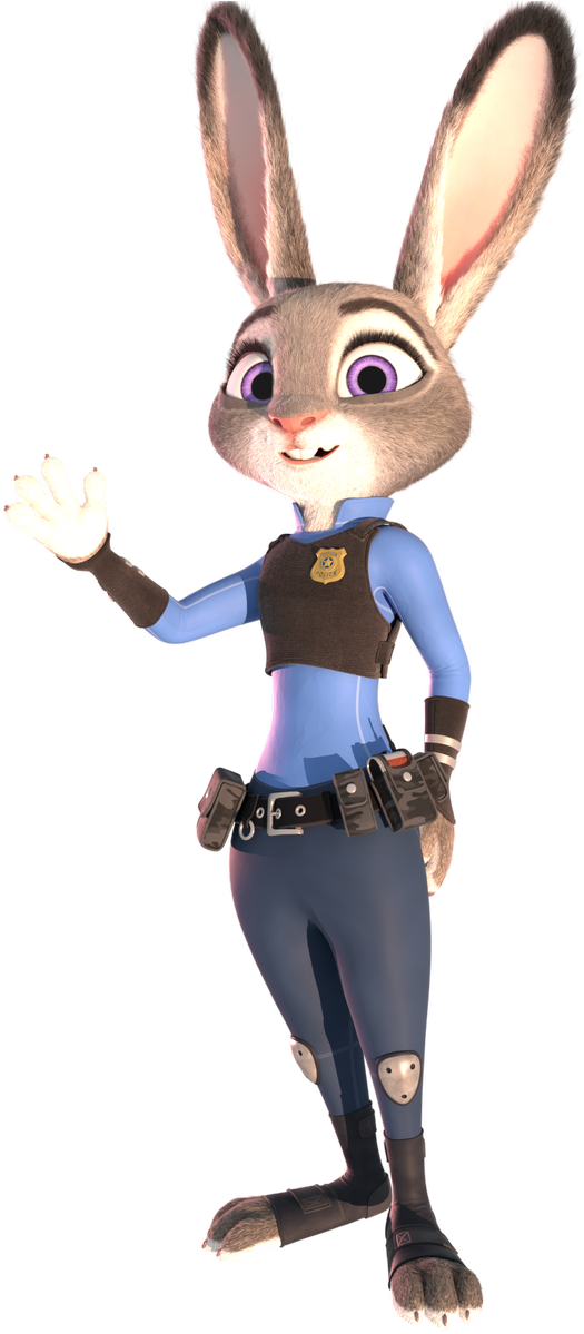 Judy Hopps 🇺🇸 On Twitter - Cartoon (675x1200), Png Download