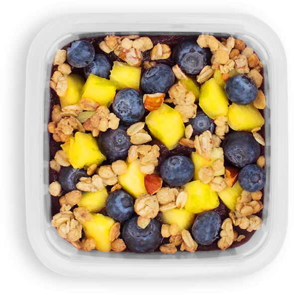 Protein - Blueberry (590x591), Png Download