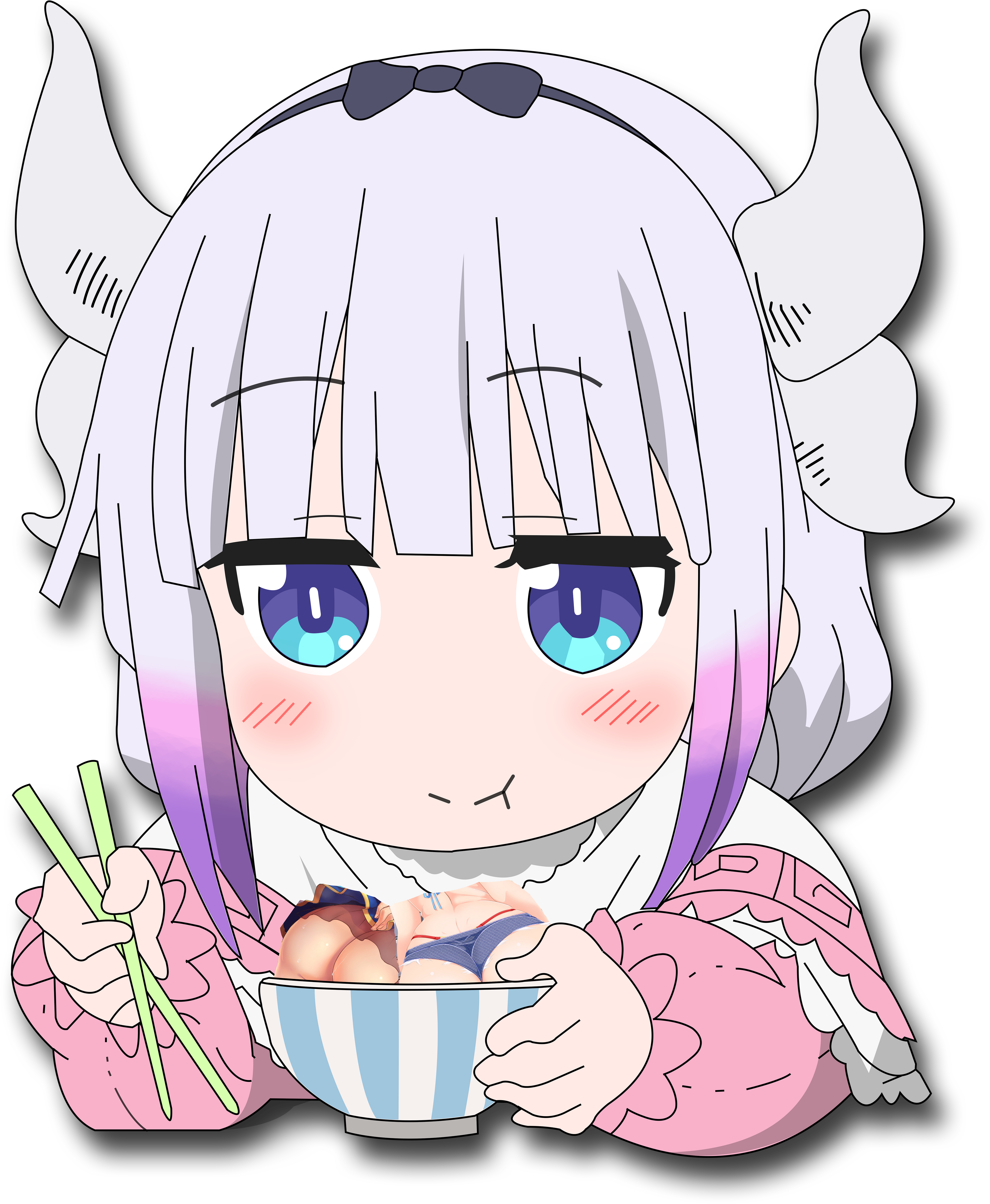 Image Of Kanna Ketsu Karaage (7478x8973), Png Download
