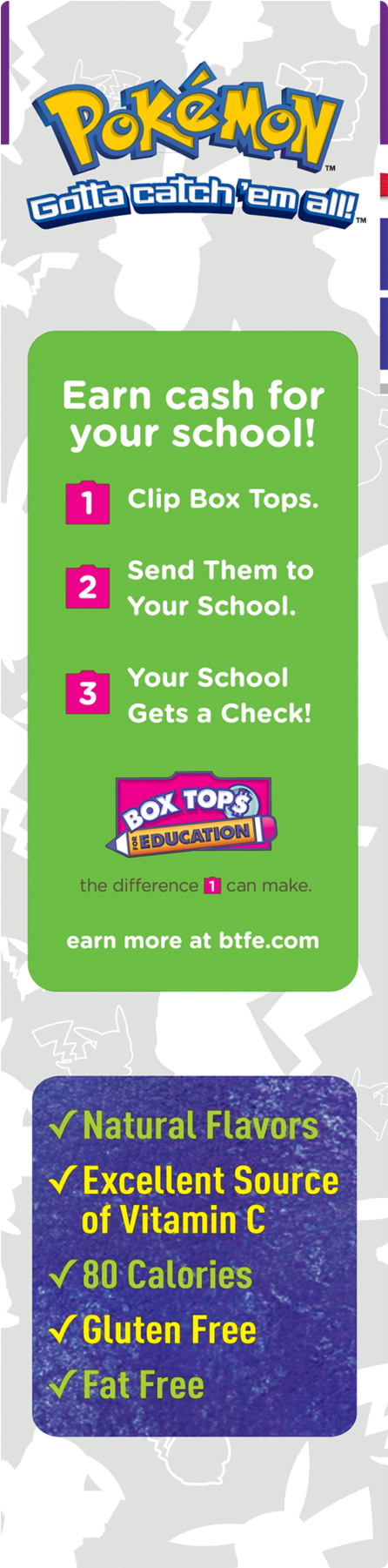 Betty Crocker Nintendo Pokã©mon Fruit Flavored Snacks - Cinnamon Toast Crunch Milk 'n Cereal Bars - 9.5 Oz (1800x1800), Png Download