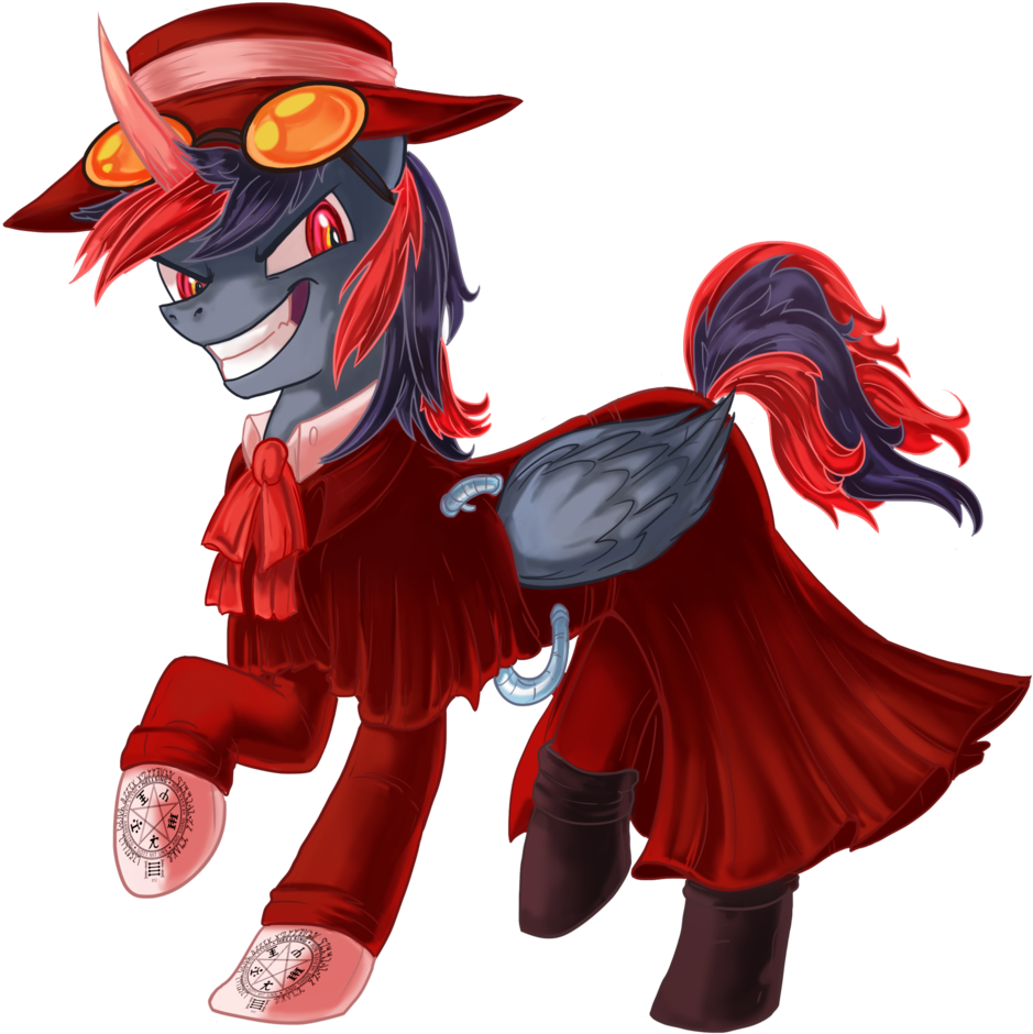 Alicorn, Alicorn Oc, Alucard, Artist Needed, Borg, - Cartoon (1091x1024), Png Download