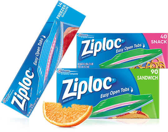 I Love Ziploc Bags And Whenever I Can Grab Them For - Ziploc Sandwich Bags 40 Ct (540x540), Png Download