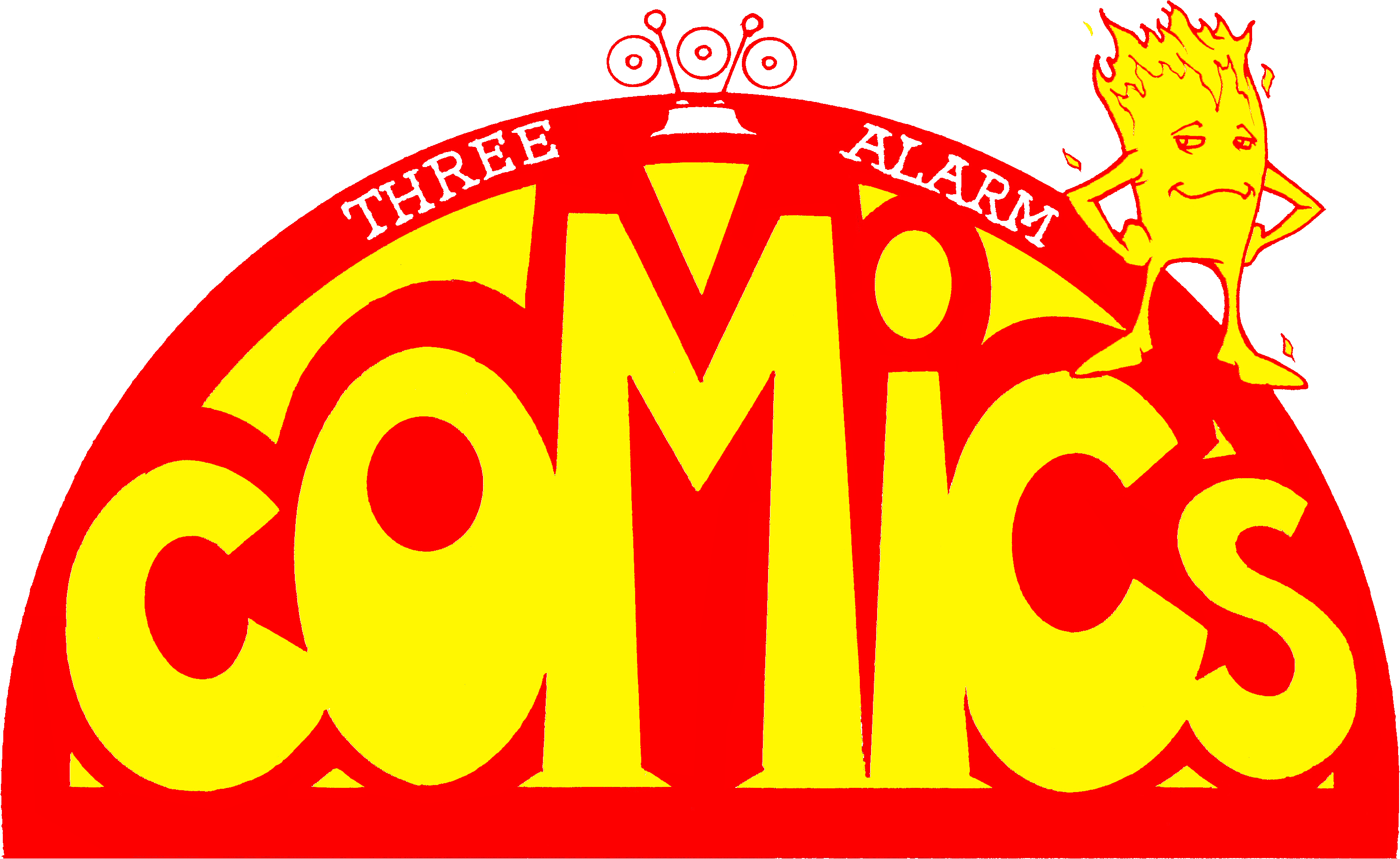 3 Alarm Comics Logo - Comics Logo (2991x1836), Png Download