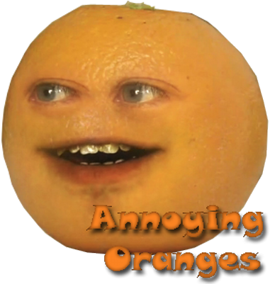 Annoying Orange - Illustration (400x400), Png Download