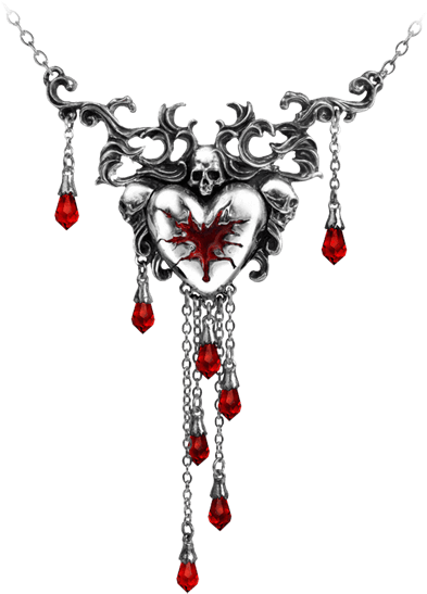 Bleeding Heart Pendant - "bleeding Heart Pendant" (555x555), Png Download