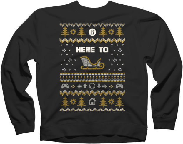 Bloody Heart $44 - Epic Ugly Christmas Sweaters (480x480), Png Download