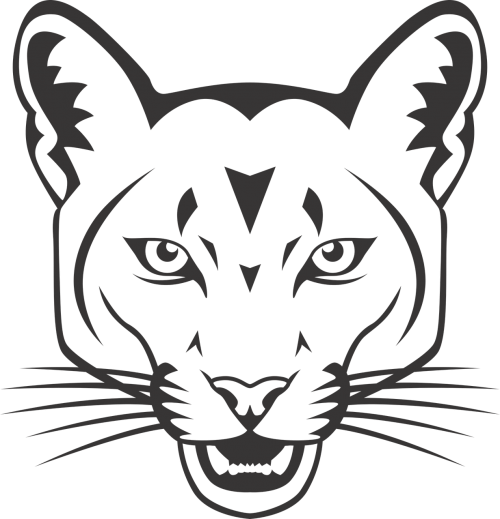 Free Photos Cougar Head Search, Download - Cougar Svg (500x519), Png Download