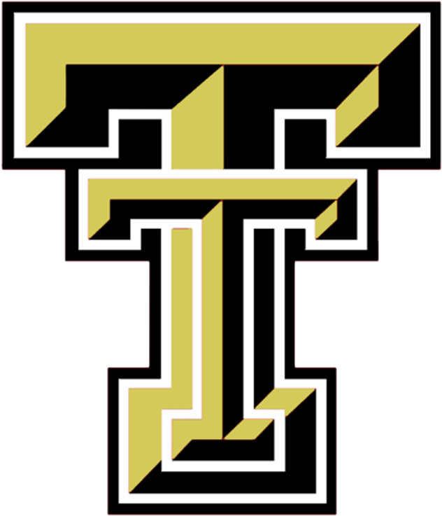 The Talihina Golden Tigers - Texas Tech University (720x803), Png Download