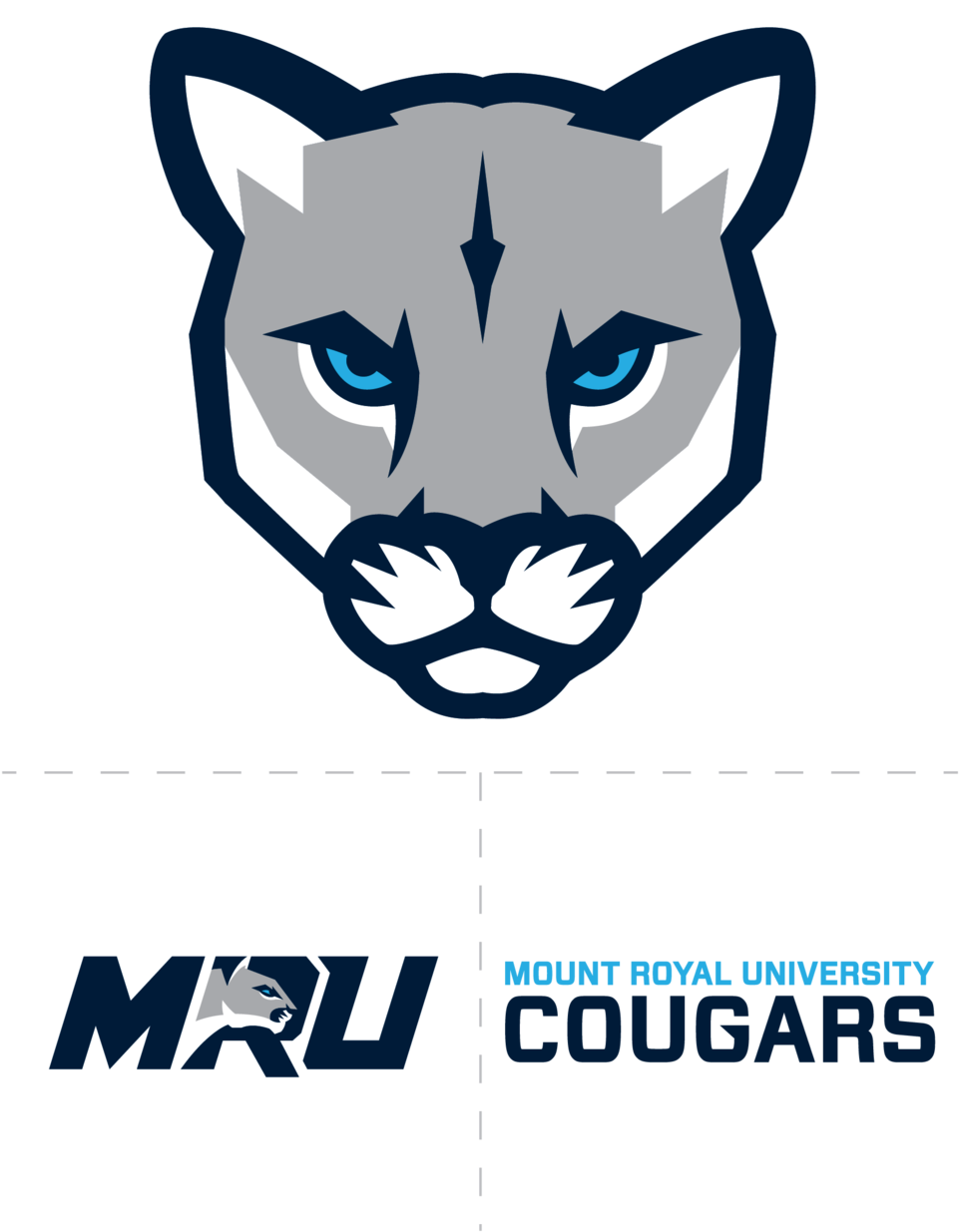 Mount Royal Cougars (1000x1338), Png Download