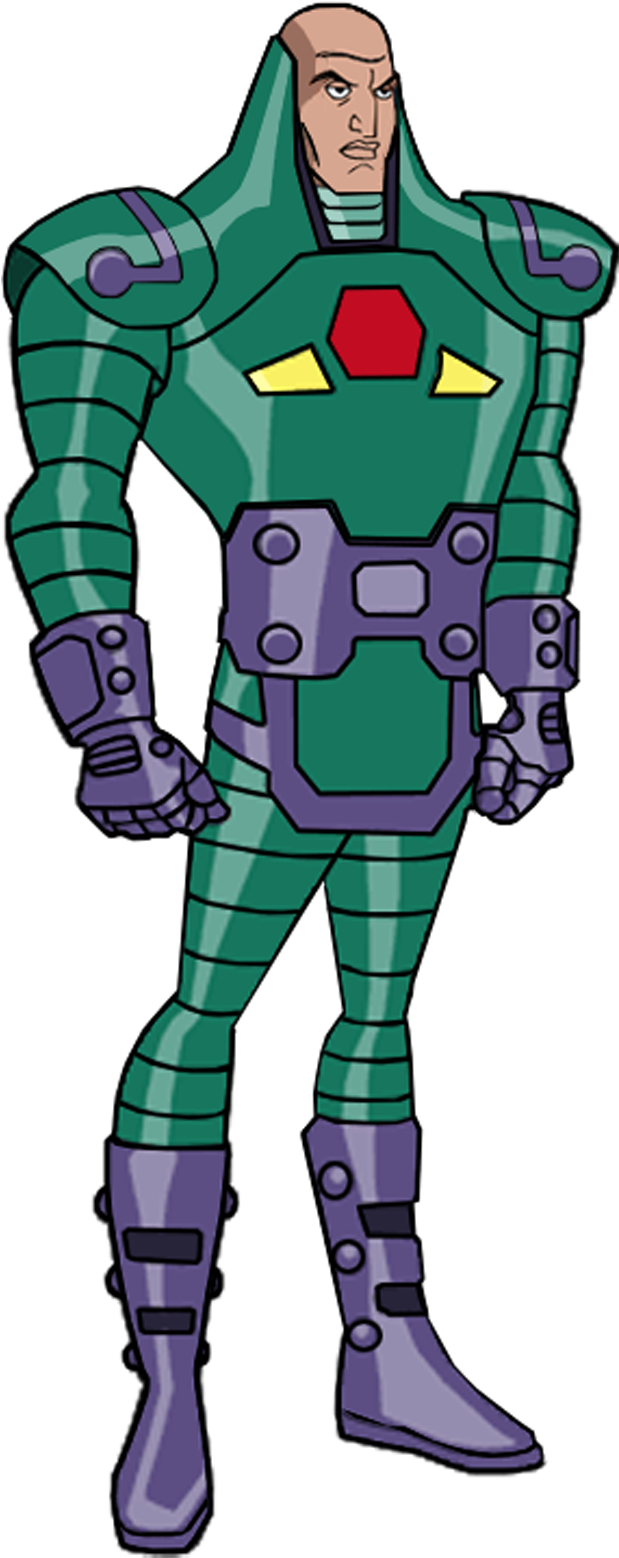 Armadura Justice League Unlimited, Lex Luthor, Bruce - Lex Luthor Comic Png (1140x1568), Png Download
