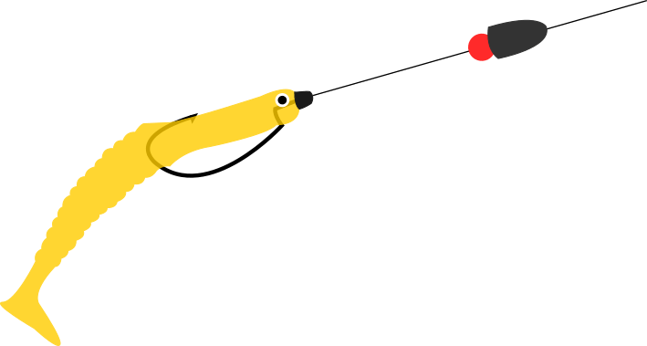 Texas Rig (709x379), Png Download