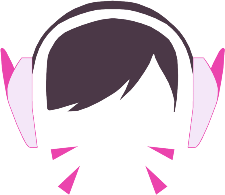 Va Is An Incredibly Powerful Tank When Played Thoughtfully, - D Va Overwatch Icon (894x894), Png Download