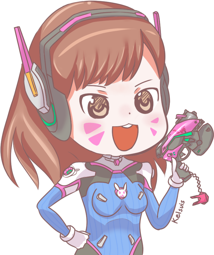 Tumblr O87el5po8v1v2e0bao1 1280 - D.va (1000x1000), Png Download