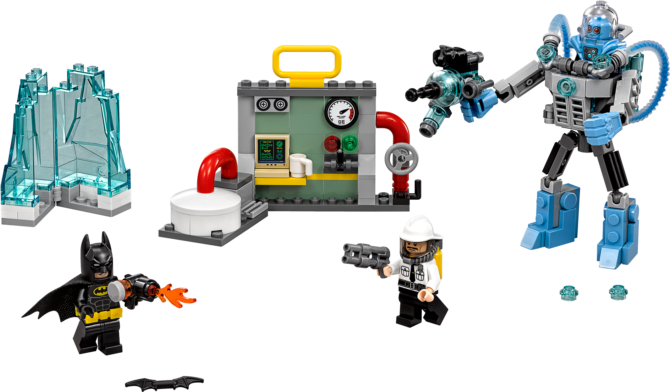 Freeze Ice Attack - Lego 70901 The Batman Movie Mr. Freeze Ice Attack (2400x1799), Png Download