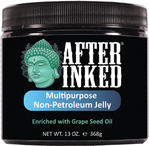 After Inked® Is The Premium Brand Specially Developed - Tattoo Non-petroleum Jelly 380ml For Before, During, (446x446), Png Download