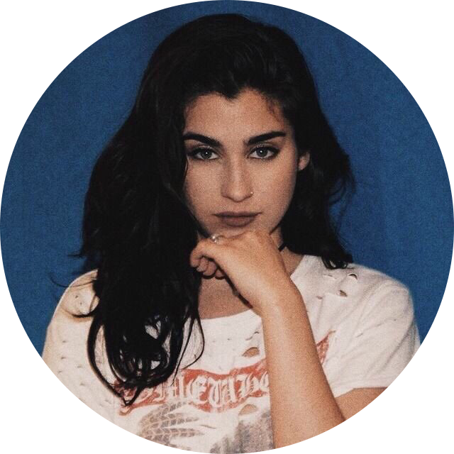 Lauren Jauregui Blue Icons (640x640), Png Download