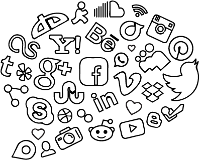 Social Media Marketing - Illustration (500x500), Png Download