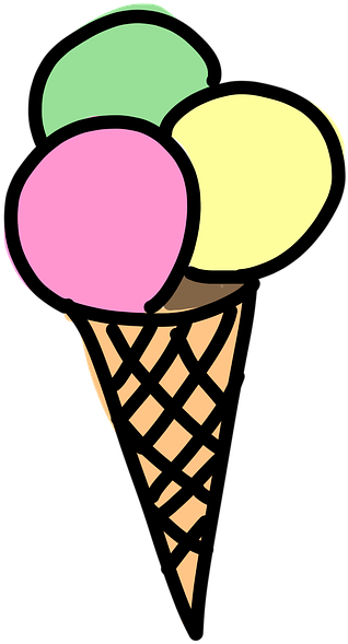 Dondurma Çizimi (540x720), Png Download