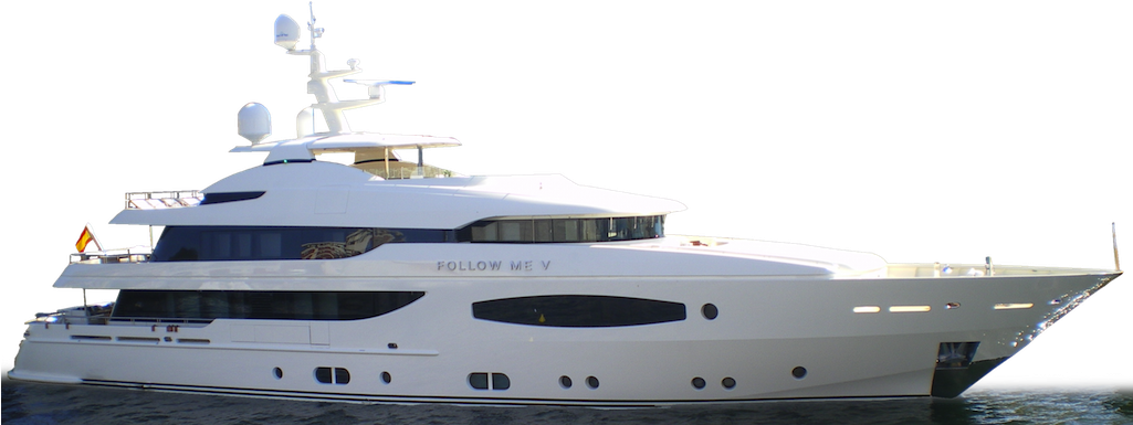 Aa 12 Follow Me - Yacht (1024x432), Png Download
